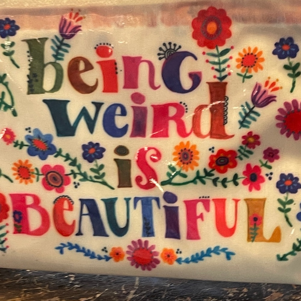 Natural life Being weird is Beautiful Bag - Picture 7 of 7
